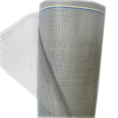 Graues 18 x 16 Maschen-Fiberglas-Türfenstergitter 48 