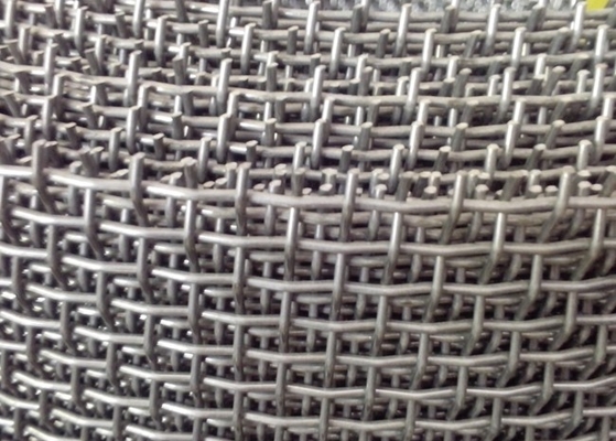 3.5mm gezogene quetschverbundene Bergbaukohlen-Anlagen Draht-Mesh Crimped Wire Cloth Fors