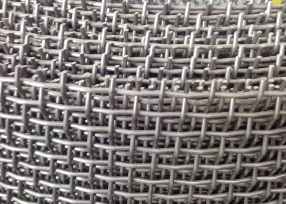 3.5mm gezogene quetschverbundene Bergbaukohlen-Anlagen Draht-Mesh Crimped Wire Cloth Fors