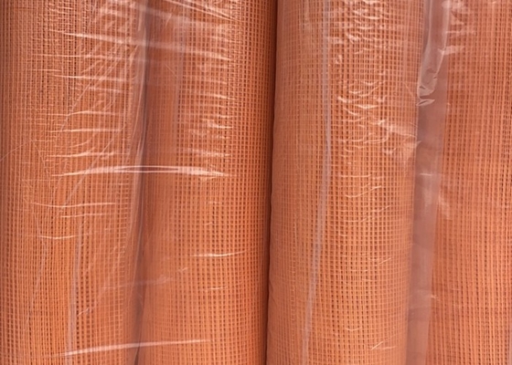 Orange Faser-Maschendraht 5x5mm der Längen-100m für das Halten der Wände sauber und trocken